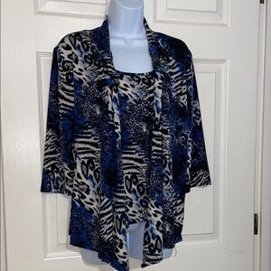 Zacks 1 Pc Fooler Top - Size Medium